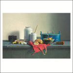 Still life with red bag
