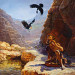 Elijah fed by ravens